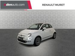 Blanc Utilisé 2019 Fiat 500 Lounge Citadine | 9 950 € (Bon prix)