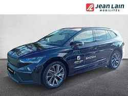 Noir Utilisé 2023 Skoda Enyaq iV SportLine SUV | 29 850 € (Prix juste)