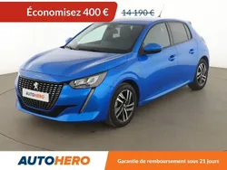 Bleu Utilisé 2020 Peugeot 208 Allure Citadine | 13 490 € (Prix juste)