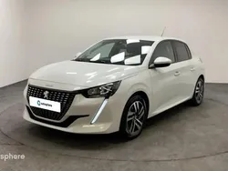 Blanc Utilisé 2020 Peugeot 208 Allure Citadine | 12 590 € (Bon prix)