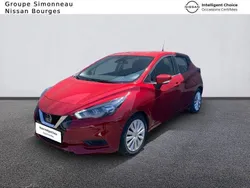 Rouge Utilisé 2021 Nissan Micra Citadine | 12 490 € (Prix juste)