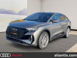 Gris typhon métallisé Utilisé 2024 Audi Q4 Sportback e-tron Design SUV | 49 980 € (Prix assez cher)