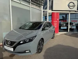 Blanc Utilisé 2021 Nissan Leaf Acenta Citadine | 14 900 € (Prix assez cher)