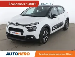 Blanc Utilisé 2021 Citroën C3 PureTech Citadine | 12 290 € (Super prix)