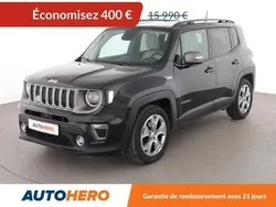 Noir Utilisé 2018 Jeep Renegade Limited SUV | 15 590 € (Prix juste)