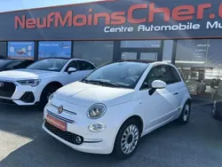 Blanc Utilisé 2016 Fiat 500 Lounge Berline | 9 490 € (Prix juste)