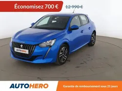 Bleu Utilisé 2019 Peugeot 208 Allure Citadine | 12 290 € (Prix juste)