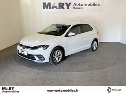 Blanc Utilisé 2022 VW Polo Style Citadine | 18 790 € (Prix juste)