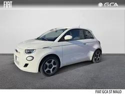 Blanc Utilisé 2021 Fiat 500e Passion Citadine | 13 990 € (Super prix)