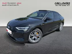 Noir mythe métallisé Utilisé 2021 Audi e-tron Sportback S-Line SUV | 39 990 € (Prix juste)