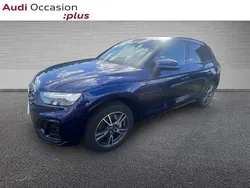 Bleu navarre métallisé Utilisé 2024 Audi Q5 S-Line SUV | 55 990 € (Prix juste)