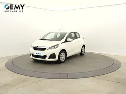Blanc Utilisé 2020 Peugeot 108 Active Citadine | 10 390 € (Prix juste)