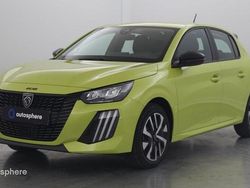 Jaune Utilisé 2024 Peugeot 208 Active Citadine | 18 799 € (Prix juste)