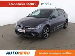 Gris Utilisé 2022 VW Polo R-line Citadine | 18 790 € (Prix juste)