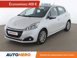 Blanc Utilisé 2017 Peugeot 208 Allure Citadine | 7 590 € (Bon prix)