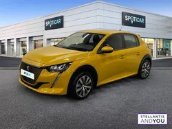 Jaune Utilisé 2020 Peugeot e-208 Active Citadine | 13 290 € (Prix juste)