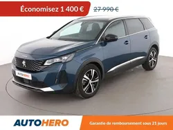 Bleu Utilisé 2022 Peugeot 5008 GT Monospace | 25 990 € (Prix juste)