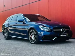 Bleu Utilisé 2017 Mercedes C63S AMG AMG Break | 62 900 € (Prix assez cher)
