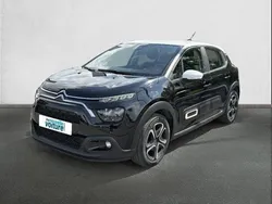 Noir Utilisé 2024 Citroën C3 PureTech Citadine | 13 290 € (Prix juste)