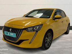 Jaune Utilisé 2021 Peugeot 208 Style Citadine | 11 999 € (Prix juste)