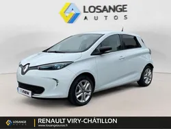 Blanc Utilisé 2018 Renault Zoe Zen Citadine | 6 490 € (Prix juste)