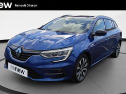 Bleu Occasion 2024 Renault Mégane IV Techno Break | 23 990 € (Prix cher)