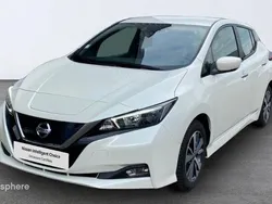 Blanc Utilisé 2020 Nissan Leaf Acenta Citadine | 12 980 € (Prix juste)