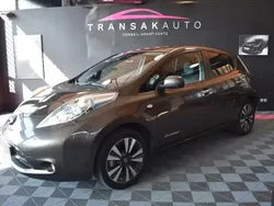 Brun Utilisé 2016 Nissan Leaf Tekna Citadine | 6 990 € (Prix juste)