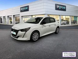 Blanc Utilisé 2023 Peugeot 208 Active Citadine | 12 280 € (Bon prix)