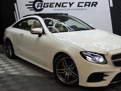 Blanc Utilisé 2018 Mercedes E220 AMG line Coupé | 34 999 € (Prix juste)