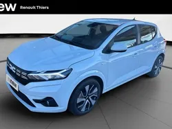 Blanc Utilisé 2024 Dacia Sandero Expression Citadine | 14 550 € (Bon prix)