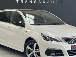 Blanc Utilisé 2018 Peugeot 308 GT-line Break | 9 490 € (Prix juste)
