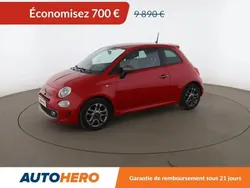 Rouge Utilisé 2017 Fiat 500 S Citadine | 8 990 € (Bon prix)