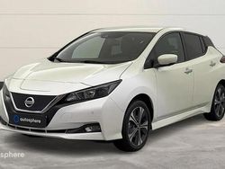 Blanc Utilisé 2022 Nissan Leaf Tekna Citadine | 17 299 € (Bon prix)