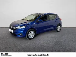 Bleu Utilisé 2023 Dacia Sandero Expression Citadine | 14 990 € (Prix juste)