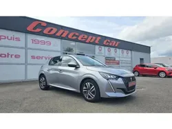 Gris Utilisé 2020 Peugeot 208 Allure Citadine | 13 990 € (Prix juste)