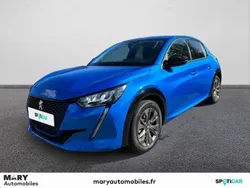 Bleue Utilisé 2022 Peugeot e-208 Allure Citadine | 17 900 € (Prix juste)