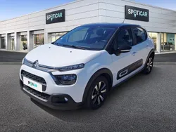 Blanc banqui Utilisé 2021 Citroën C3 PureTech Citadine | 11 999 € (Bon prix)