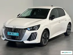 Blanc Utilisé 2024 Peugeot 208 Allure Citadine | 19 990 € (Prix juste)