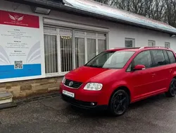 Rouge Utilisé 2005 VW Touran Highline Monospace | 1 499 €