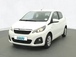 Blanc Utilisé 2021 Peugeot 108 Active Citadine | 10 990 € (Prix juste)
