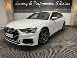 Blanc Utilisé 2019 Audi A6 S-Line Break | 25 990 € (Prix cher)