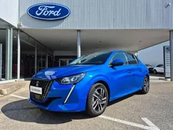 Bleu Utilisé 2021 Peugeot 208 Allure Citadine | 14 600 € (Prix juste)