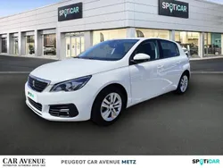 Blanc banquise Utilisé 2021 Peugeot 308 Business-Line Berline | 15 490 € (Bon prix)