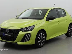 Jaune Nouvelle 2024 Peugeot 208 Active Citadine | 15 999 € (Bon prix)