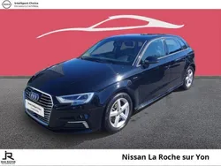 Noir Utilisé 2017 Audi A3 Sportback Design Berline | 18 490 € (Prix juste)