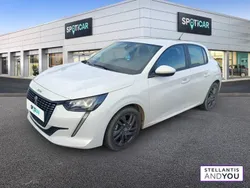 Blanc Utilisé 2021 Peugeot 208 Business-Line Citadine | 11 480 € (Bon prix)