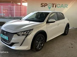 Blanc Utilisé 2021 Peugeot e-208 Style Citadine | 13 299 € (Bon prix)