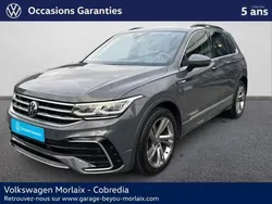 Gris Utilisé 2022 VW Tiguan R-line SUV | 31 990 € (Prix juste)