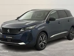 Bleu Utilisé 2022 Peugeot 5008 GT Monospace | 31 499 € (Prix juste)